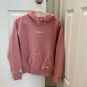 Abercrombie kids pink sweatshirt